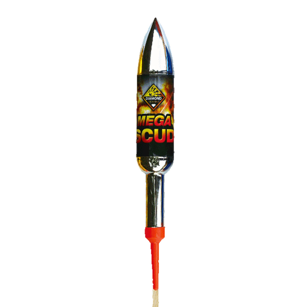 Mega Scud Rocket Silver (Single Rocket)