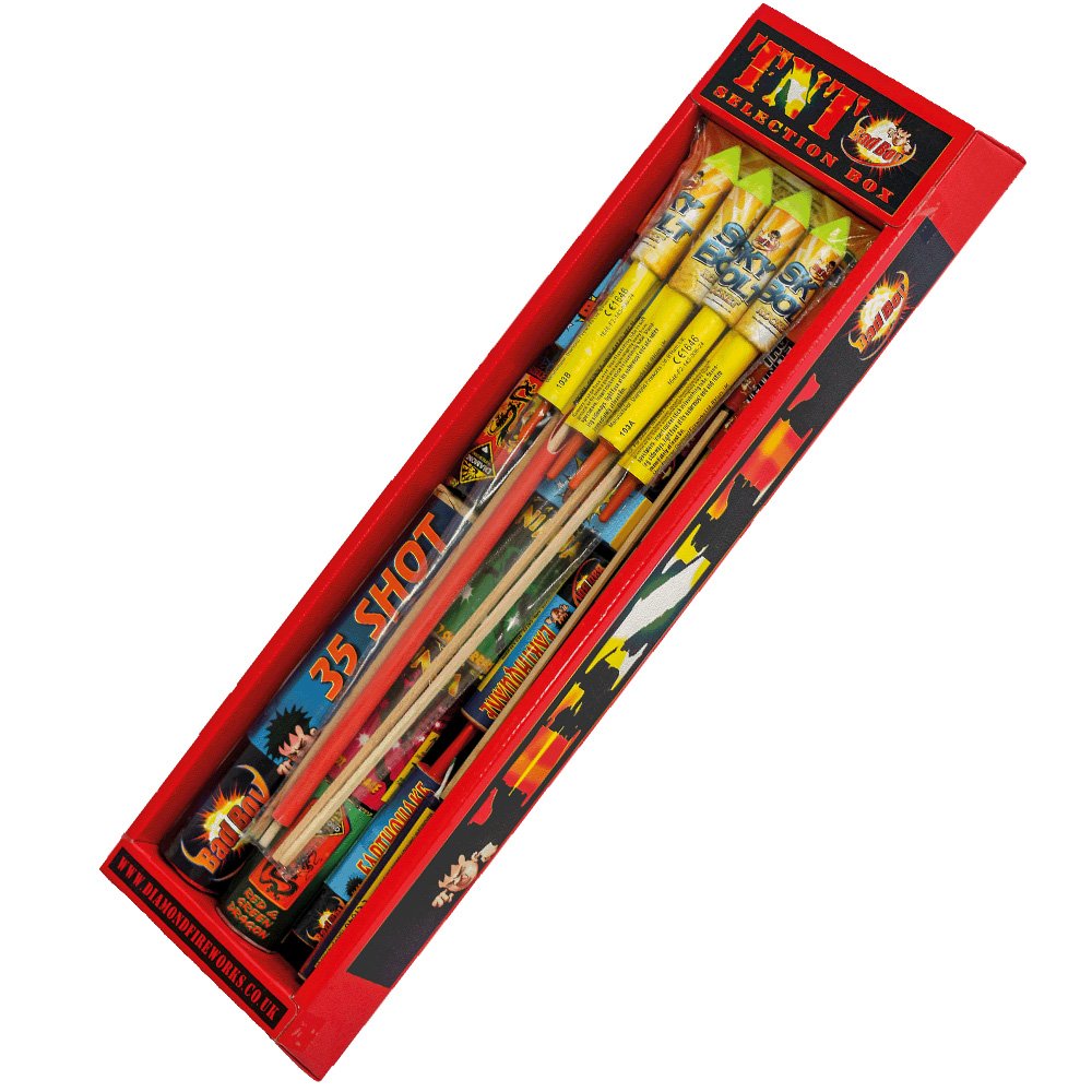 TNT Selection Box - 24 Fireworks